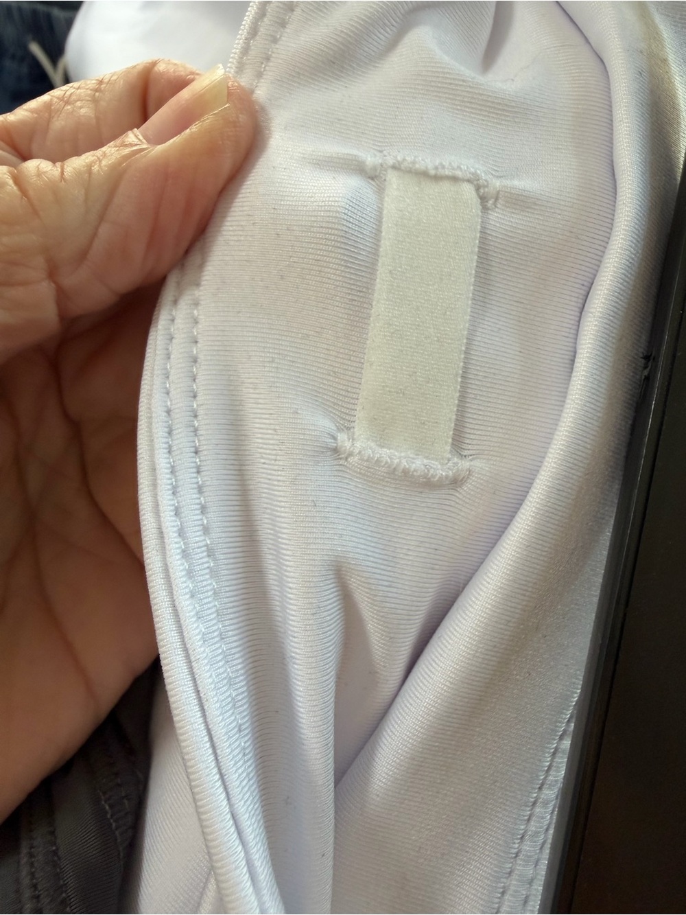 White Athletic Skirt with built in  shorts - Picture 5 of 5